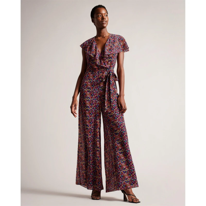Image of Ted Baker Surya Jumpsuit - Black 8