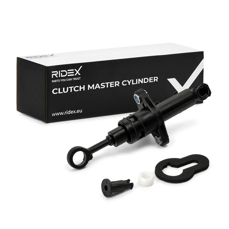 Image of RIDEX 234M0376 Clutch Master Cylinder with pin, with gasket/seal Master Cylinder,clutch (234)