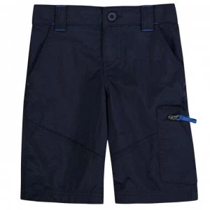 image of Columbia Silver Shorts Junior Boys - Collegiate Navy