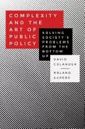 Image of complexity and the art of public policy solving societys problems from the