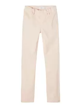 image of NAME IT Cotton Twill Leggings Women Pink