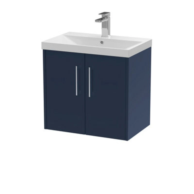 Image of Hudson Reed 600 Wh 2-Door Vanity & Basin 3