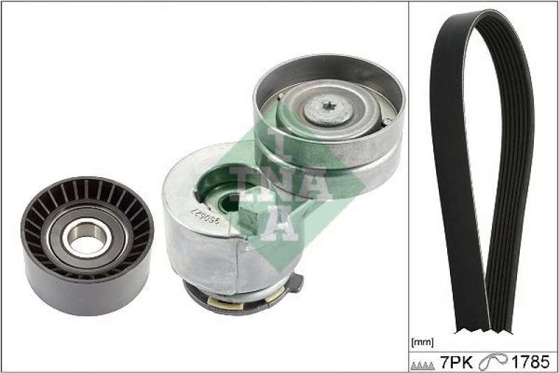 Image of V-Ribbed Belt Set INA 529 0453 10