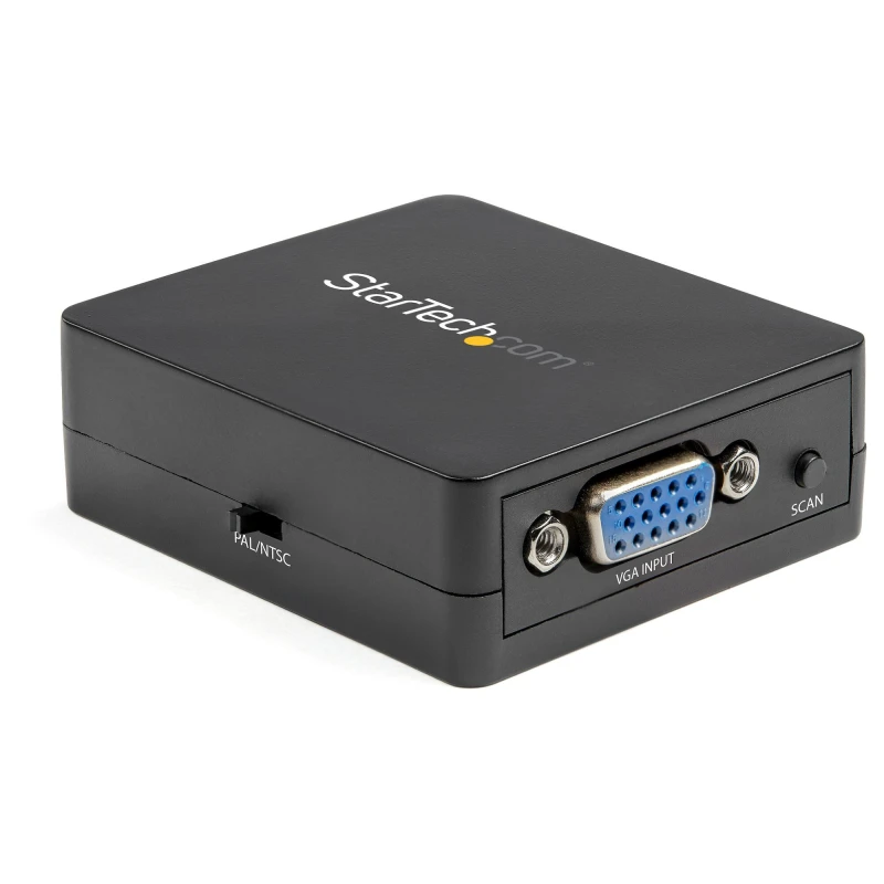 Image of VGA to RCA S Video Converter USB Power