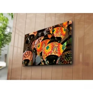 Image of 4570AO-6 Multicolor Decorative Canvas Painting