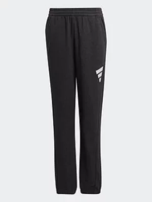 Image of Boys, adidas Future Icons 3-stripes Joggers, Blue, Size 9-10 Years
