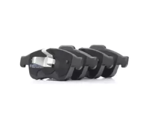 Image of RIDEX Brake pad set RENAULT,NISSAN,DACIA 402B0343 410600379R,8660000781,8660004545 4106000Q1B,4106000Q1C,4106000Q1L,410300379R,410600379R,410605961R