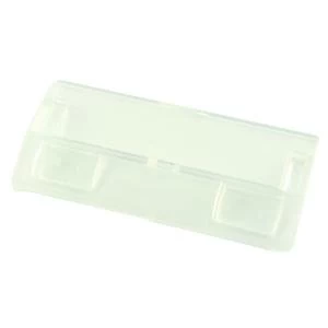 image of Q-Connect Suspension File Tabs Clear Pack of 50 KF21002