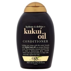 image of OGX Hydrate + Defrizz Kukui Oil Conditioner 385ml