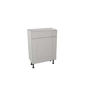 Image of Wickes Vermont Grey Floorstanding WC Unit - 600mm