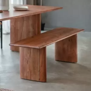 Image of Worsley Small Dining Bench Light Wood