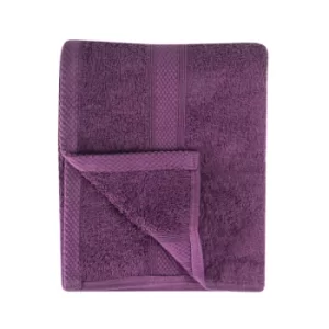 Victoria London Egyptian Cotton Towels 500GSM Hand Towel Aubergine