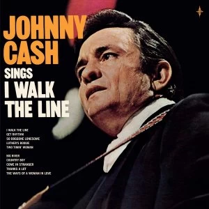 Image of Johnny Cash - I Walk The Line Vinyl + 7" Coloured Single