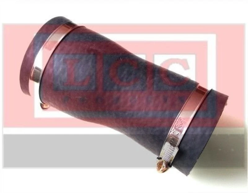 Image of LCC LCC6224 Turbocharger Hose with clamping pieces Charger Intake Hose (3314)