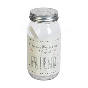 Image of Love Life Glass Wish Jar - Special Friend