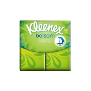 image of Kleenex Balsam Pocket Tissues 2 pcs