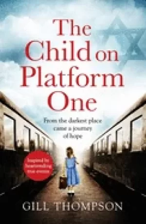 Image of child on platform one inspired by the children who escaped the holocaust