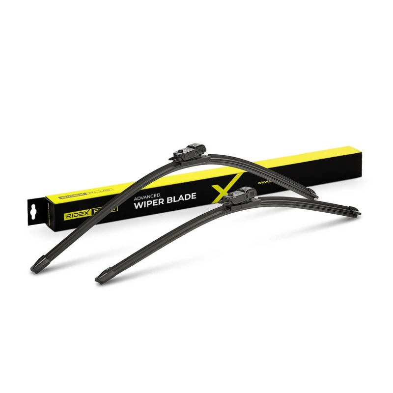 Image of RIDEX PLUS 298W0231P Wiper blade Front, Flat wiper blade, 600mm Wiper Blade (298)