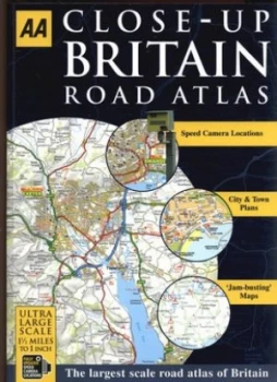 Image of Aa Close-Up Britain Road Atlas Paperback