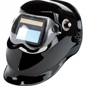 Image of Draper Solar Auto Dimming Vario Shade Welding Helmet Black