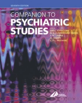 Image of Companion to Psychiatric Studies by Eve C Johnstone Paperback