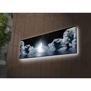 Image of 3090NASA-016 Multicolor Decorative LED Lighted Canvas Painting