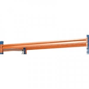 Slingsby Heavy Duty Shelf 25mm ChipboardSteel Supports Orange 379831