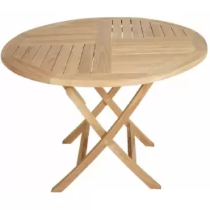 image of OUT & OUT Leon Foldable Teak Outdoor Dining Table