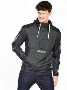 Image of Columbia Overhead Challenger Jacket Dark Grey Size L Men