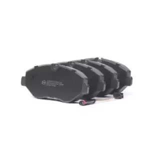 Image of RIDEX Brake pad set 402B1918 Brake pads,Brake pad set, disc brake VW,MERCEDES-BENZ,CRAFTER 30-50 Kasten (2E_),CRAFTER 30-35 Bus (2E_)
