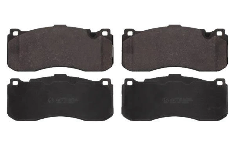 Image of Blue PRINT ADB114246 Brake pad set Front Axle, prepared for wear warning indicator Brake Pad Set,disc brake (402)