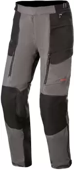 Image of Alpinestars Valparaiso V3 Drystar Motorcycle Textile Pants, black-grey, Size 2XL, black-grey, Size 2XL