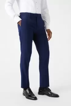 image of Slim Fit Navy Tuxedo Suit Trousers