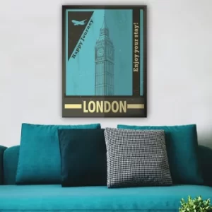 Image of 1913995675_70100 Multicolor Decorative Canvas Painting