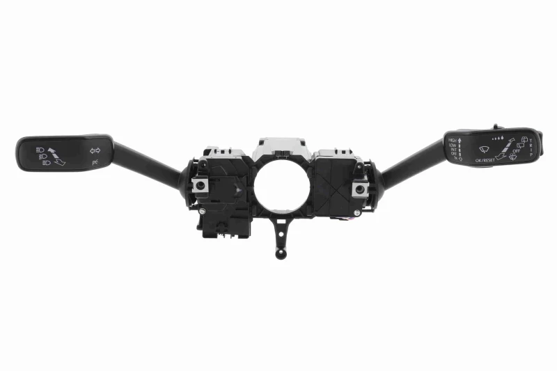 Image of VEMO V15-80-3327 Steering Column Switch for daytime running light, Q+, original equipment manufacturer quality Plastic Steering Column Switch (1563)