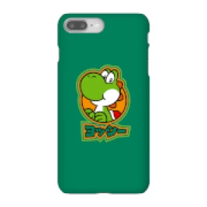 image of Nintendo Super Mario Yoshi Kanji Phone Case - iPhone 8 Plus - Snap Case - Gloss