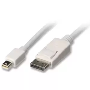Image of Lindy Mini DP to DP cable white 5m