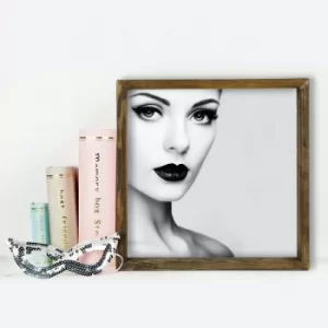 Image of MZM681 Multicolor Decorative Framed MDF Painting