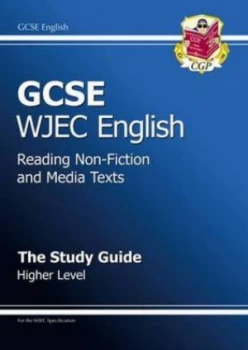 Image of Gcse English Wjec Reading Non-Fiction Texts Study Guide - Higher Hardback