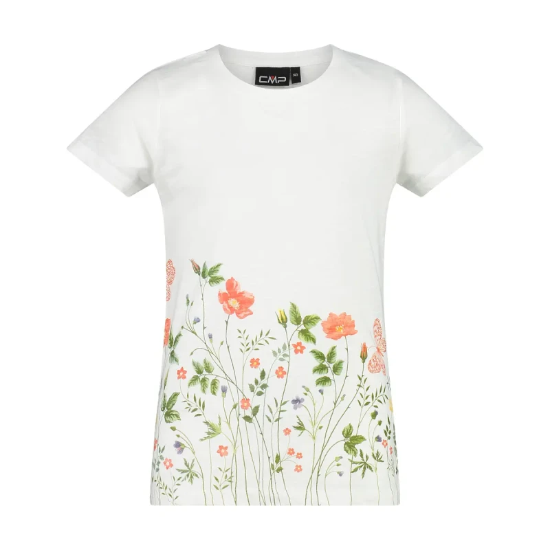Image of CMP Girls jersey T-Shirt CMP Blanc Female 5 ans