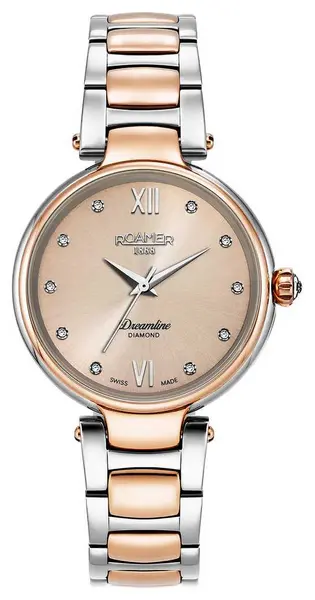 Image of Roamer 857847 49 38 50 Womens Dreamline Diamond Set Watch