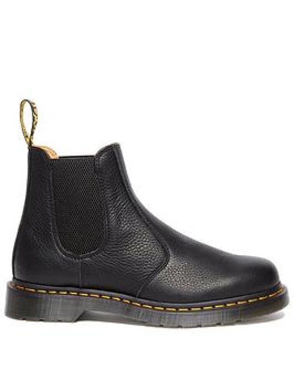 Image of Dr. Martens 2976 Ambassador Leather Womens Chelsea Boots - Black - Size:UK 7