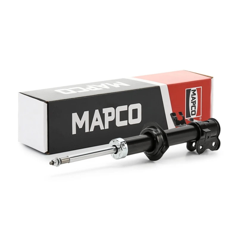 Image of MAPCO 20500 Shock absorber Front Axle Left, Gas Pressure, Twin-Tube, Suspension Strut, Top pin Shock Absorber (854)