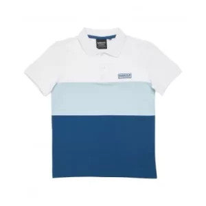 image of Barbour International Kids White Camden Polo Shirt