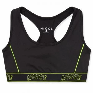 Image of Nicce Carbon Bralet Womens - Black
