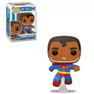 image of DC Comics Gingerbread Superman Funko Pop! Vinyl