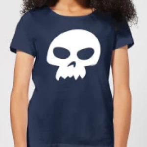 Image of Toy Story Sid's Skull Womens T-Shirt - Navy - L
