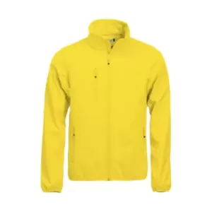 Image of Clique Mens Basic Soft Shell Jacket (XL) (Lemon)
