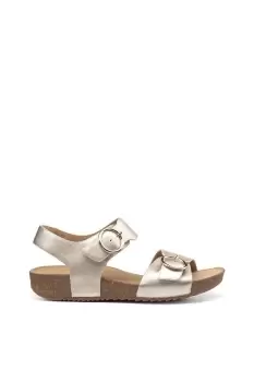 image of Extra Wide 'Tourist' Cork Wedge Sandals