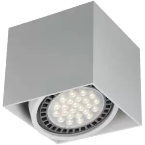 image of Zumaline Lighting - Zumaline Box Surface Mounted Downlight, White, GU10 (ES111)